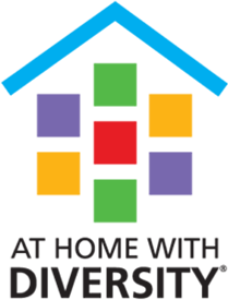 at home with diversity logo